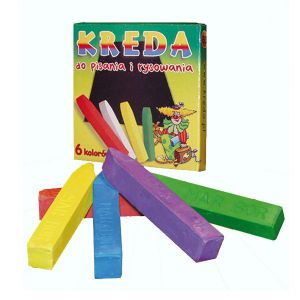 Kreda Mar-Bor kolorowa, 6 kolorów